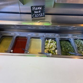 Efren's Restaurant - Salsa bar - Tacos Near Me - Anaheim, California