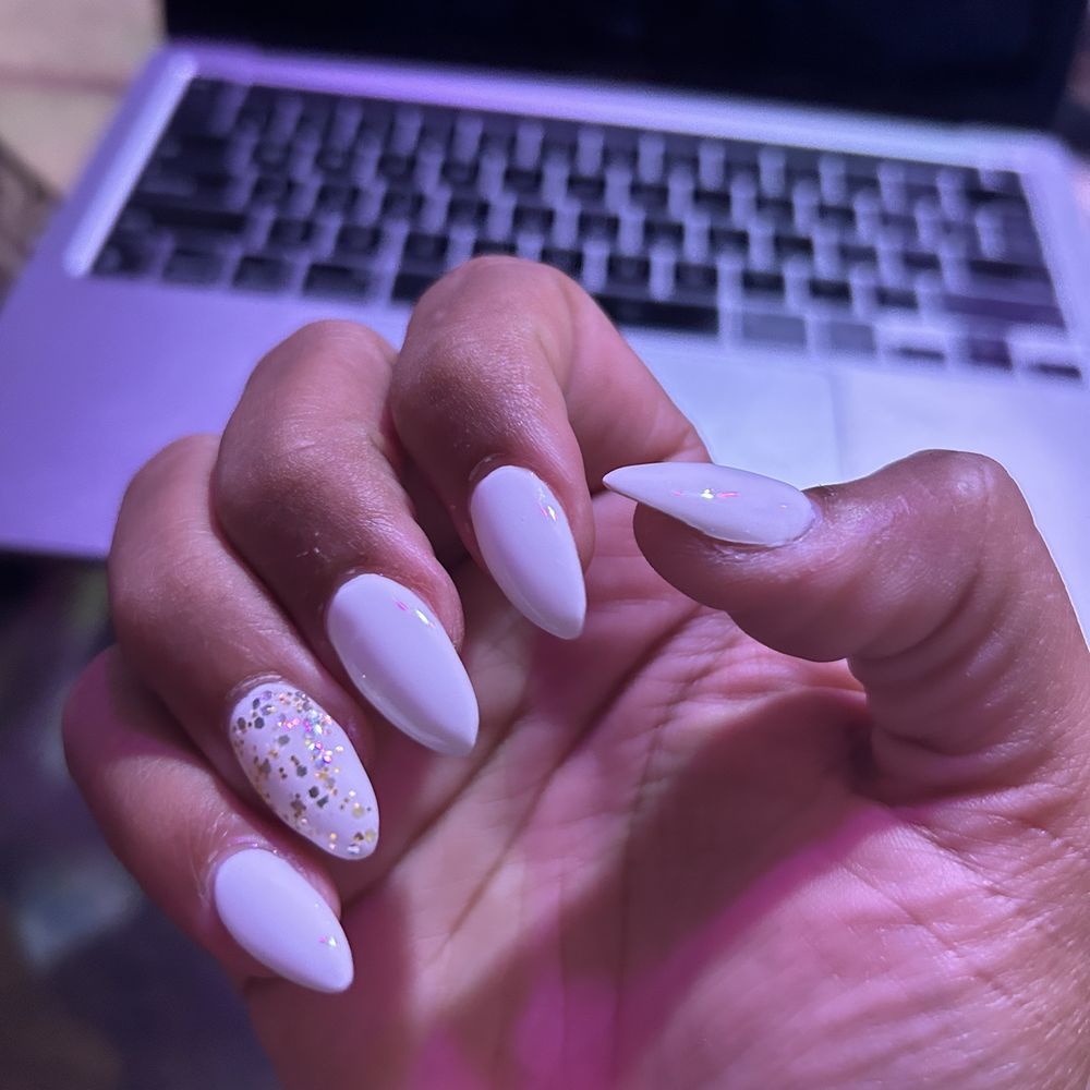 Perfect Nails III - A little sloppy with the gel, no cuticle work for $55. - Nail Salons Near Me - Alexandria, Virginia