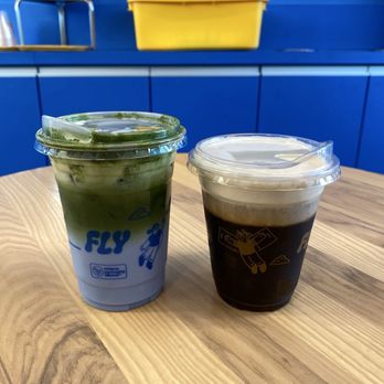 Fly Kid Fly - Had the Cumulus (left) and Cloudburst (right).. - Coffee & Tea Near Me - Charlotte, North Carolina