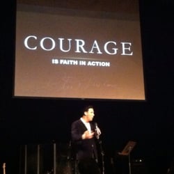 Merge Community Church - COURAGE is faith in action - with Peter Nielsen.