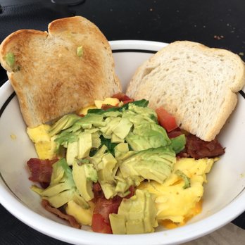 Corner Bakery - Bacon egg and avocado scrambler - Sandwiches Near Me - Santa Ana, California Corner Bakery - Bacon egg and avocado scrambler - Sandwiches Near Me - Santa Ana, California