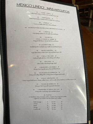 Menu photo 3 Mexico Lindo Birmingham, AL