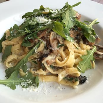 La Roma Restaurant - Tagliatelle with portobello mushroom soooooo tasty - Italian Near Me - Ottawa, Ontario