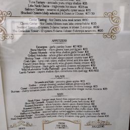 lunch menu