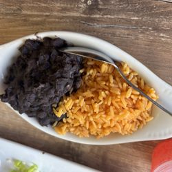 Brazmex Cafe - Beans and rice