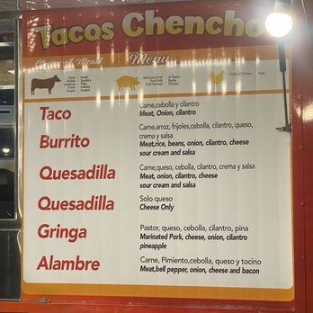 Tacos Chencho - Food Trucks Near Me - San Jose, California