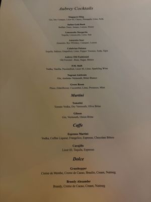 Menu photo 1 Aubrey St. Louis, MO Menu photo 1 Aubrey St. Louis, MO