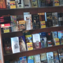 Information Touristique - One of the racks of brochures