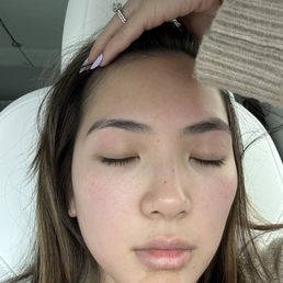 Right side is after my good lady cleaned it up at least... but as you can see it's super skinny. It looks worse in person trust me.
