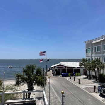 Frying Pan - View from the deck - Seafood Near Me - Southport, North Carolina Frying Pan - View from the deck - Seafood Near Me - Southport, North Carolina