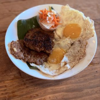 Cafe Aficionado - Longsilog Plate without Rice. - Coffee & Tea Near Me - Los Angeles, California