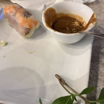 unPhogettable - Pork & Shrimp Spring Rolls with a peanut sauce - Vietnamese Near Me - Mesa, Arizona