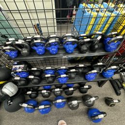 kettlebells