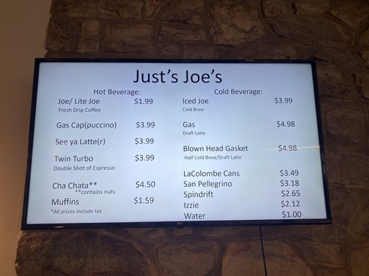 Menu photo 2 Just Joe's Chester Springs, PA Menu photo 2 Just Joe's Chester Springs, PA