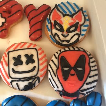 Simone's Donuts - Deadpool, Drift and Marshmallow from Fortnite - Donuts Near Me - Long Beach, California