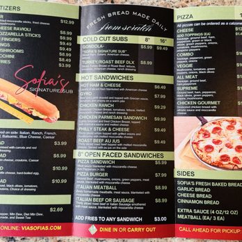 Via Sofia’s Italian Kitchen - Menu - July 2026 - Italian Near Me - Cedar Falls, Iowa Via Sofia’s Italian Kitchen - Menu - July 2026 - Italian Near Me - Cedar Falls, Iowa