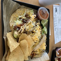 Chopped Brisket Tacos
