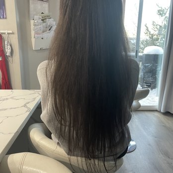 Allure Hair Studio - How I left (hair undone and barely blow dried) - Hair Salons Near Me - Denver, Colorado