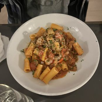 Shot and Bottle - Sausage and Peperonata Rigatoni - Bars Near Me - Lancaster, Pennsylvania Shot and Bottle - Sausage and Peperonata Rigatoni - Bars Near Me - Lancaster, Pennsylvania