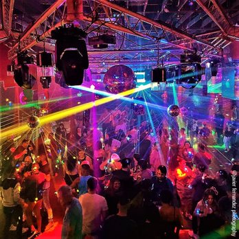 Bonham Exchange - a crowded nightclub with disco lights - Dance Clubs Near Me - San Antonio, Texas