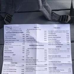 Street Food - Menu (most of it anyway)