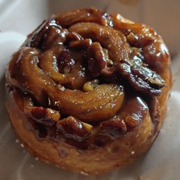 Their incredible pecan roll Their incredible pecan roll