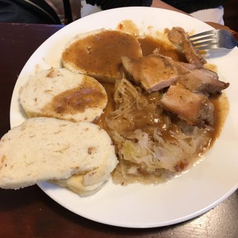 U Fořta - This is pork shoulder with dumplings or really fresh baked bread that taste amazing - Hotels Near Me - Hřensko, US U Fořta - This is pork shoulder with dumplings or really fresh baked bread that taste amazing - Hotels Near Me - Hřensko, US