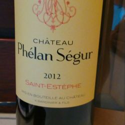 Château Phelan Segur - Drinking tonight