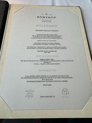 Menu photo 7 Gaststätte Ponyhof Gengenbach, BW