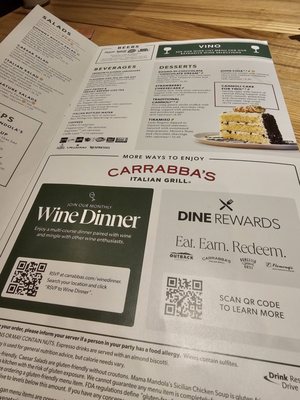 Menu photo 5 Carrabba's Italian Grill Roanoke, VA