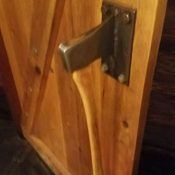 Camp 18 Restaurant - Axe handles - American Near Me - Seaside, Oregon Camp 18 Restaurant - Axe handles - American Near Me - Seaside, Oregon