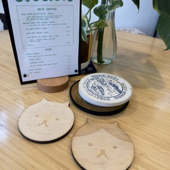 Neko Koneko - Cat coasters - Coffee & Tea Near Me - Honolulu, Hawaii Neko Koneko - Cat coasters - Coffee & Tea Near Me - Honolulu, Hawaii