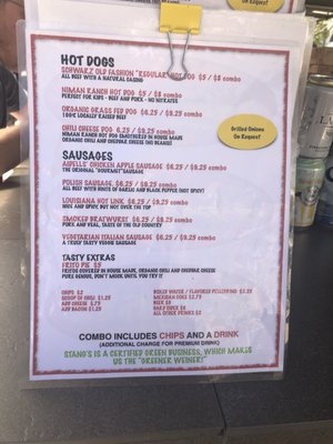 Menu photo 5 Stang's Hot Dogs & Sausages Corte Madera, CA Menu photo 5 Stang's Hot Dogs & Sausages Corte Madera, CA