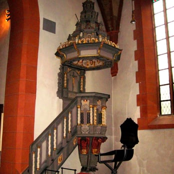 Kath. St. Ursula Kirche - Church of St Ursula, Oberursel - pulpit - Churches Near Me - Oberursel, HE