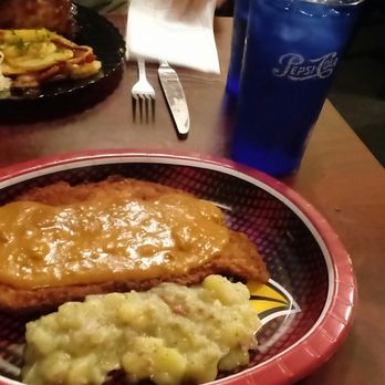Haus Murphy's - Paprika schnitzel($14.95) and schweinshaxen ($19.95) in the background. 10/13/17 - German Near Me - Glendale, Arizona Haus Murphy's - Paprika schnitzel($14.95) and schweinshaxen ($19.95) in the background. 10/13/17 - German Near Me - Glendale, Arizona