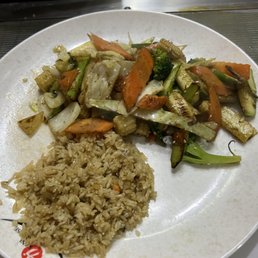Vegetable Hibachi Entree