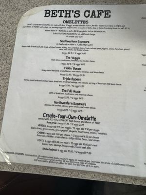 Menu photo 4 Beth's Cafe Seattle, WA