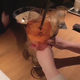 Aperol spritz, espresso martini & white wine spritzer