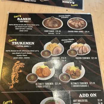 Menya TIGRE - Ramen Near Me - Los Angeles, California Menya TIGRE - Ramen Near Me - Los Angeles, California
