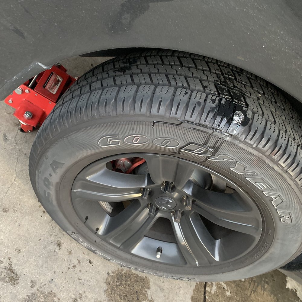 Central Tire Service 7 - Large screw in the new tire gotta get it fixed let's Go! - Tires Near Me - Paramount, California Central Tire Service 7 - Large screw in the new tire gotta get it fixed let's Go! - Tires Near Me - Paramount, California