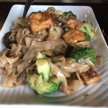 Thai Orchid - Vegan pad see ew with fried tofu.... BLISS!!!! - Thai Near Me - Campbell, California Thai Orchid - Vegan pad see ew with fried tofu.... BLISS!!!! - Thai Near Me - Campbell, California