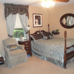Sweet Surroundings - custom slipcover, window treatment and bedding