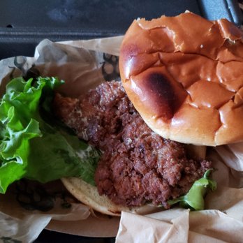 Fire Wings - Fairfield - Burnt chicken sandwich disgusting!!!!!! - Chicken Wings Near Me - Fairfield, California