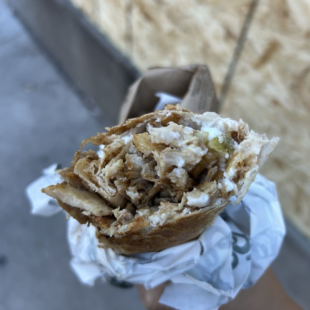 Bei - Chicken shawarma (saj) - Lebanese Near Me - Montreal, Quebec