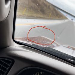 Jeff Wyler Honda - This is a quick snapshot I got of the hood bouncing up and down as I attempted to exit the interstate to secure it.
