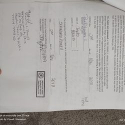 Harris Central Appraisal District - Declaration of Land Patent Notary Acknowledgement
