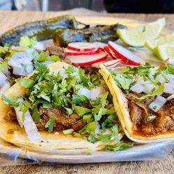 Tacos El Metate - Barbacoa tacos - these were great