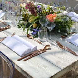 Artfood Traiteur - Set up table
