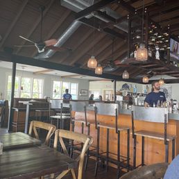 Inside bar area