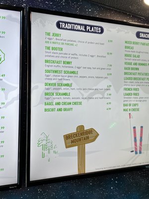 Menu photo 6 BreckFast  Breckenridge, CO
